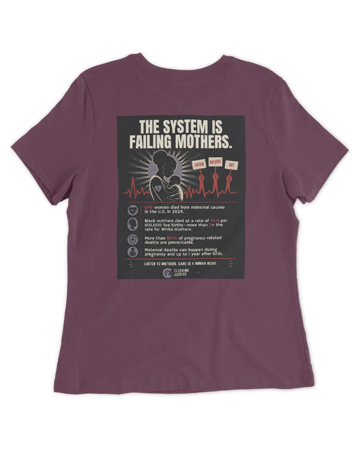 Moms Needed-Fitted Women’s T-Shirt