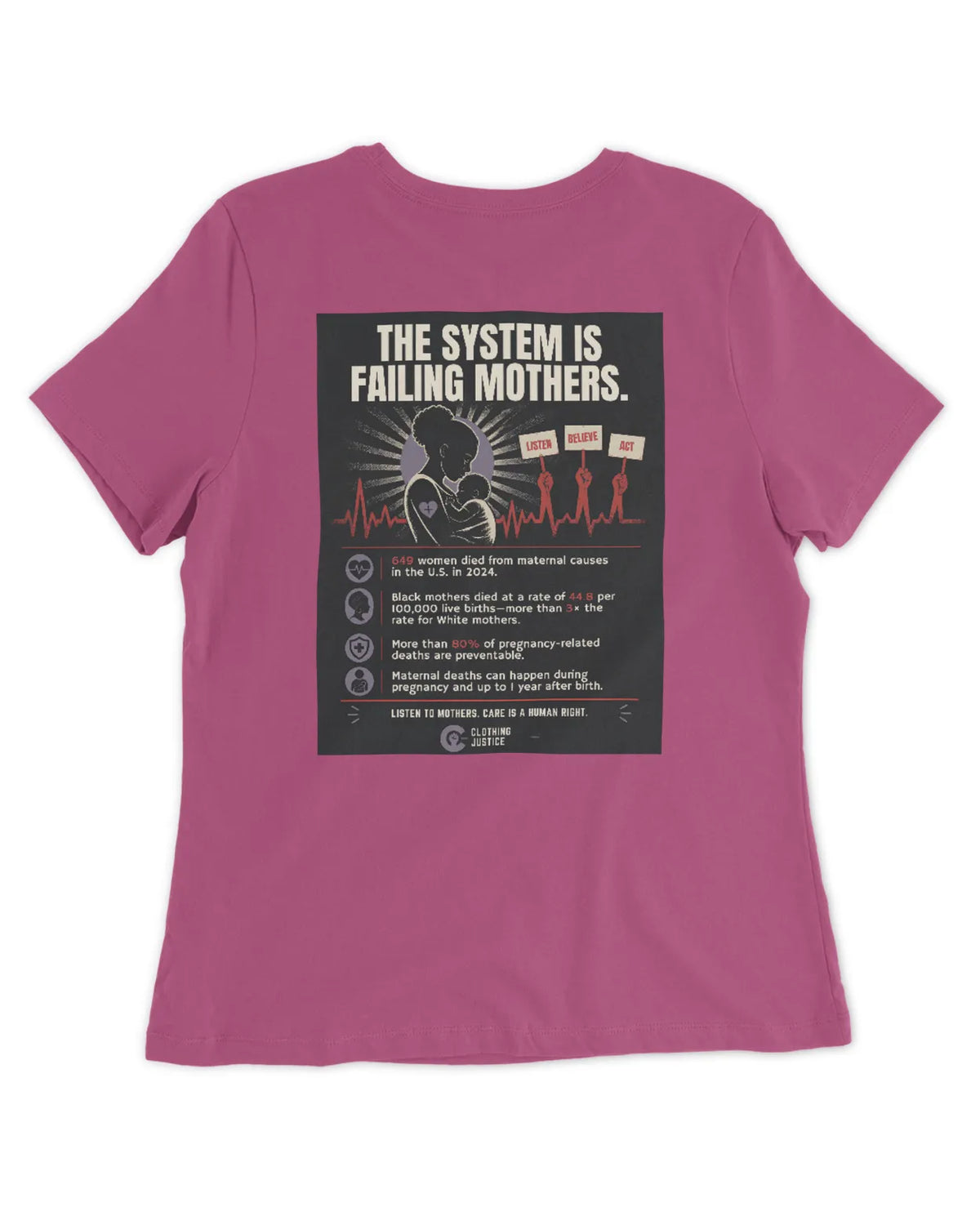Moms Needed-Fitted Women’s T-Shirt
