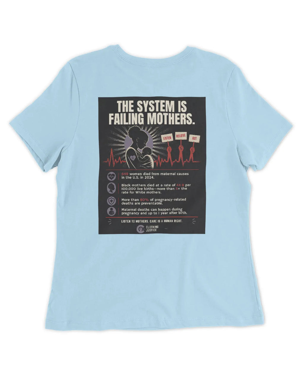 Moms Needed-Fitted Women’s T-Shirt