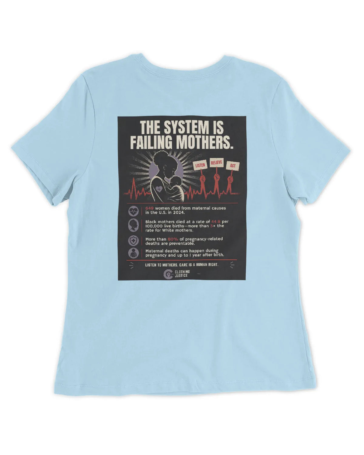 Moms Needed-Fitted Women’s T-Shirt