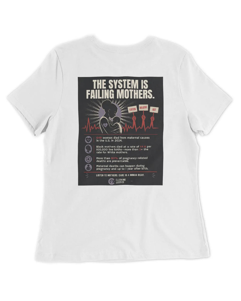 Moms Needed-Fitted Women’s T-Shirt