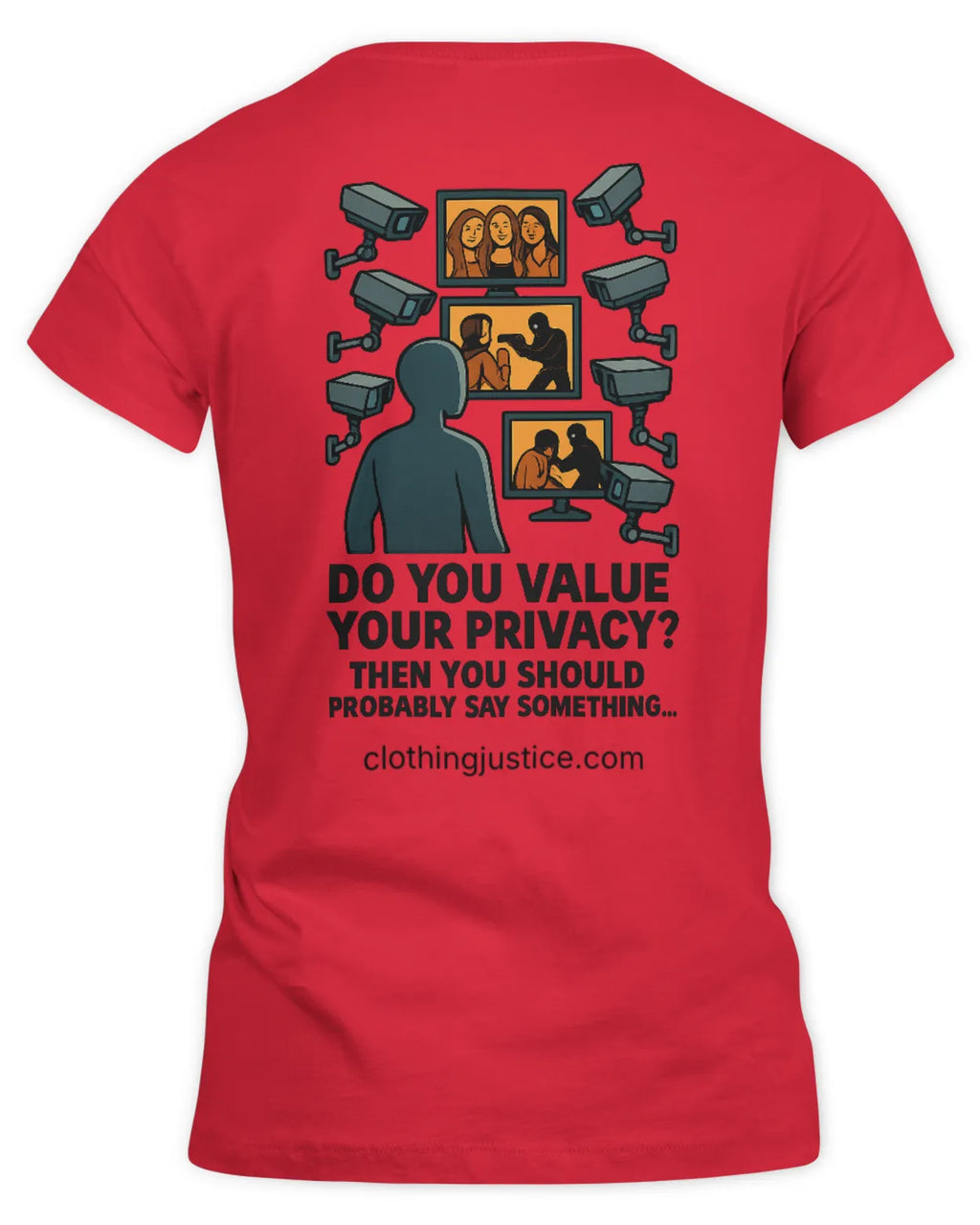 Eye for the Ladies-Women’s Premium Slim Fit Tee