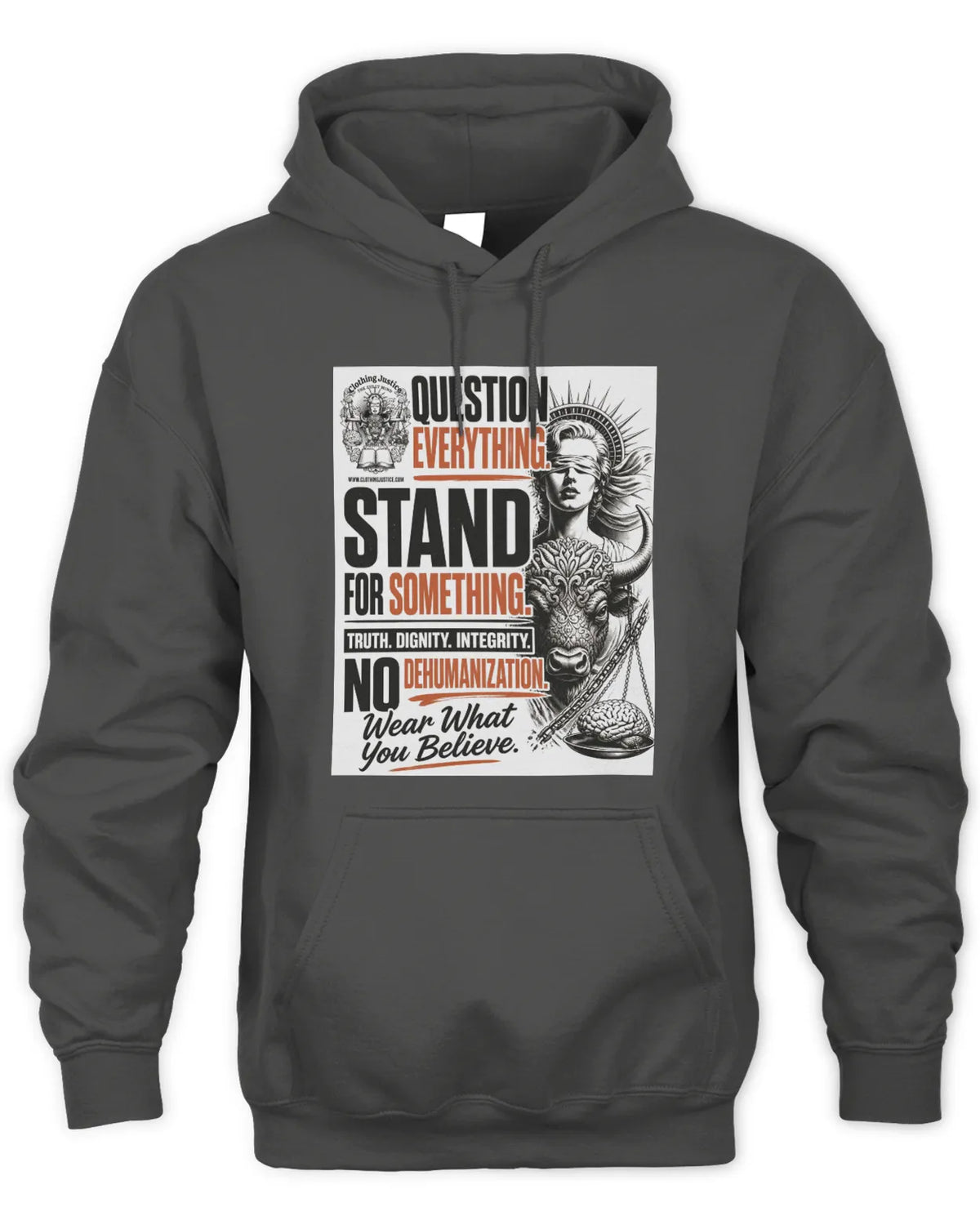 Liberty’s BULL-Unisex Hoodie