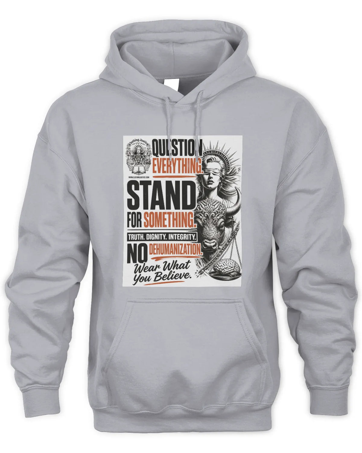 Liberty’s BULL-Unisex Hoodie