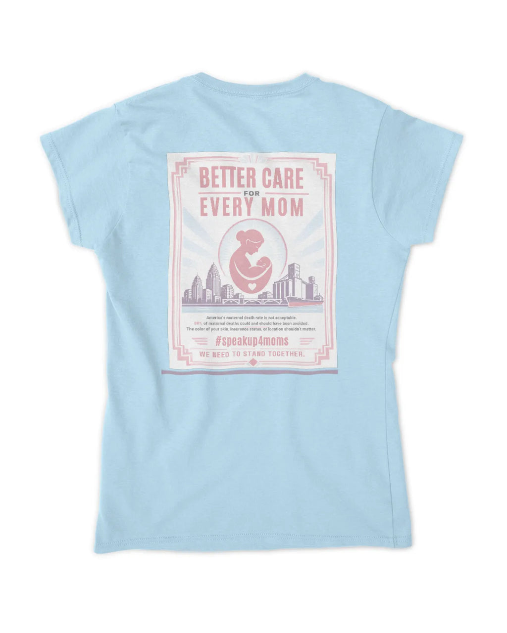 IN Mom-Morium FITTED LADIES Tee