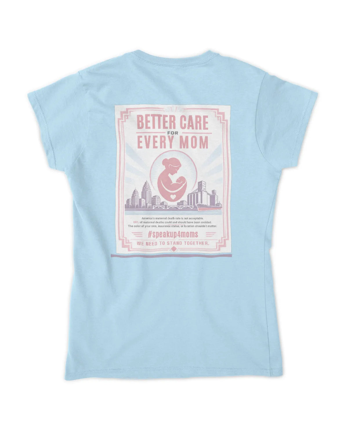 IN Mom-Morium FITTED LADIES Tee