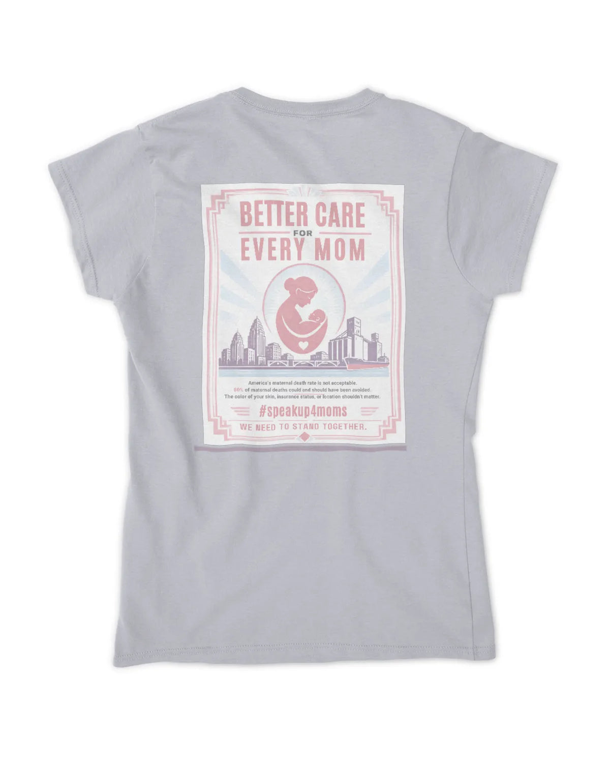IN Mom-Morium FITTED LADIES Tee