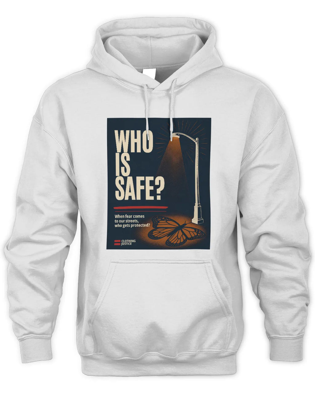 Safe Here-Unisex Hoodie