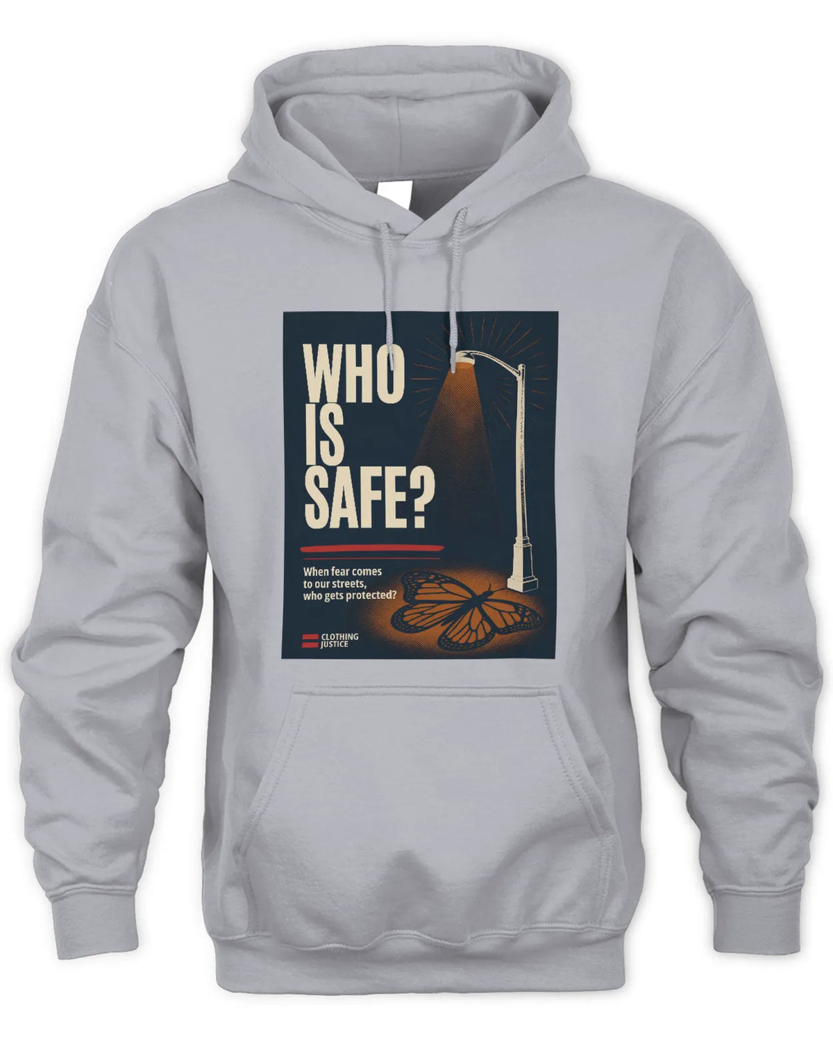 Safe Here-Unisex Hoodie