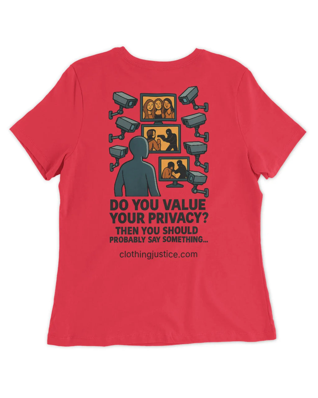 Eye for the Ladies-Women’s Premium Slim Fit Tee