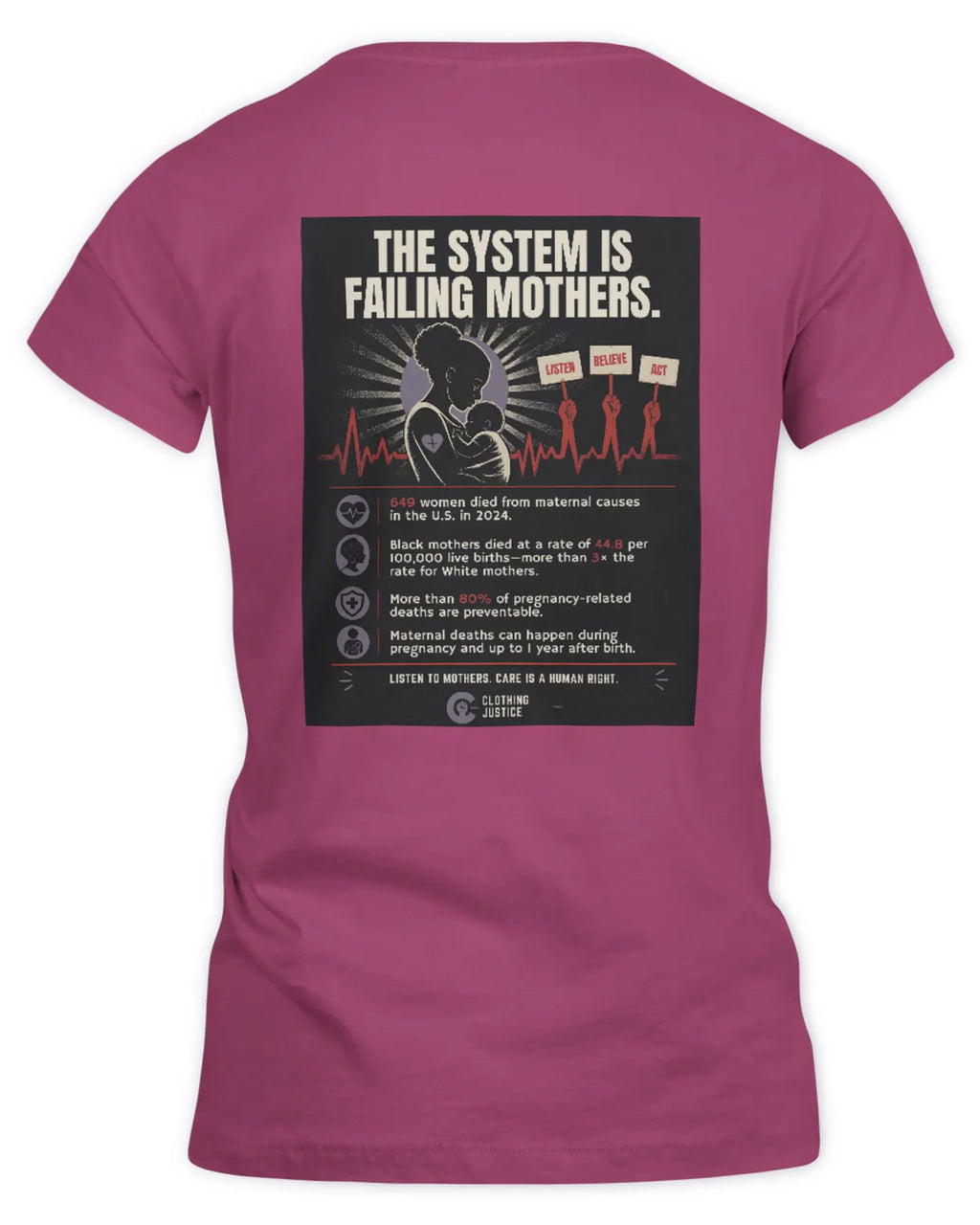 Moms Needed-Fitted Women’s T-Shirt