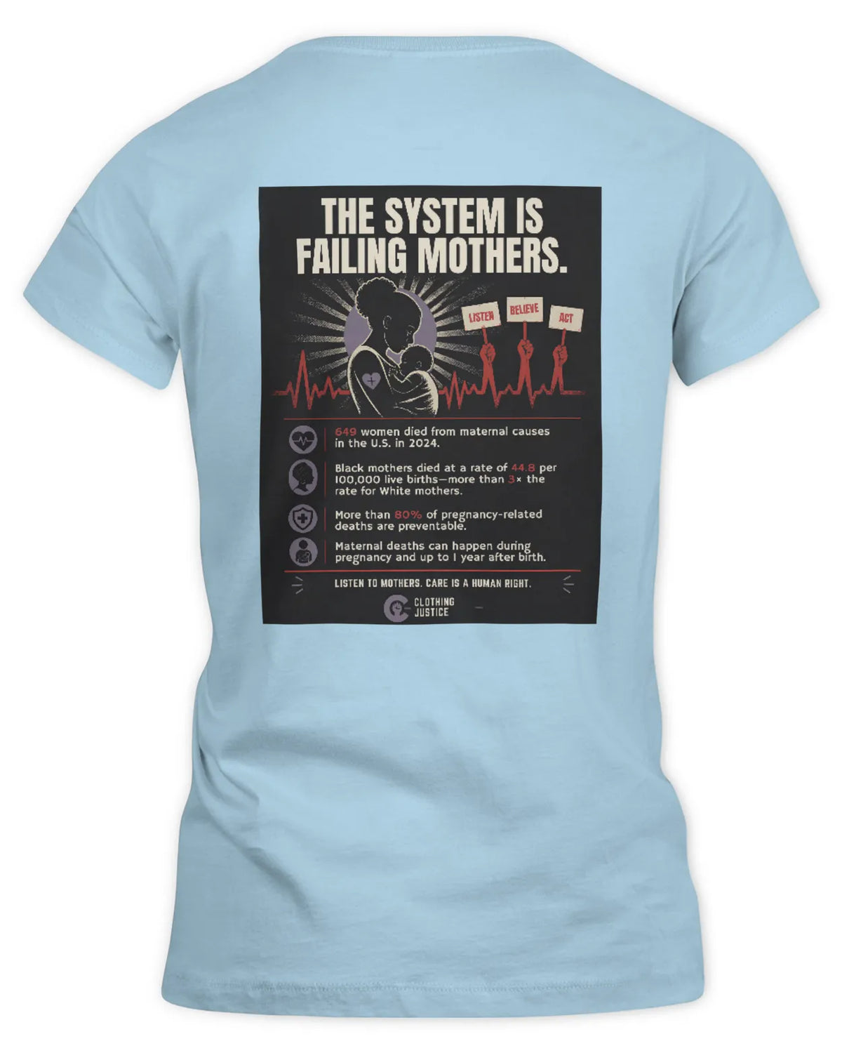 Moms Needed-Fitted Women’s T-Shirt